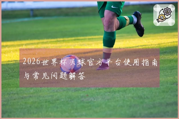 2026世界杯买球官方平台使用指南与常见问题解答